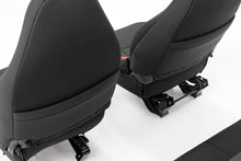 Load image into Gallery viewer, Rough Country Seat Cover Jeep Neoprene Seat Cover Set Black 97-02 Wrangler TJ Rough Country - Rough Country - 91000