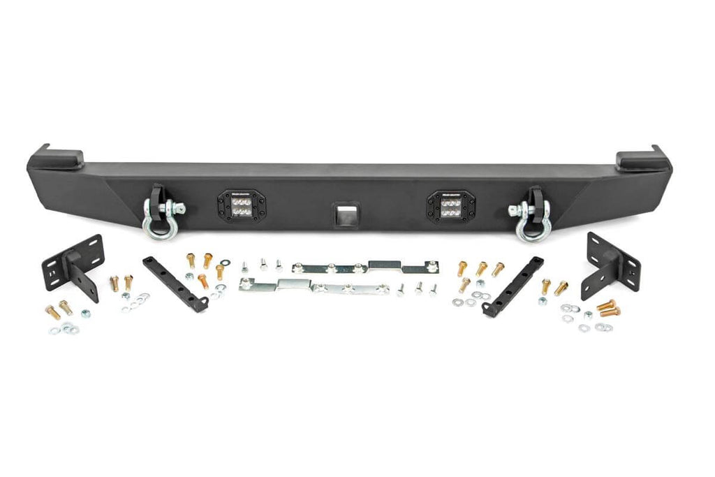 Rough Country Rear Bumpers Jeep Rear LED Bumper 84-01 Cherokee XJ Rough Country - Rough Country - 110504