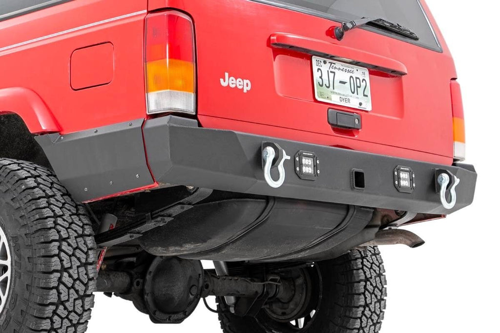 Rough Country Quarter Panel Armor Jeep Rear Lower Quarter Panel Armor for Factory Flare 97-01 Cherokee XJ Rough Country - Rough Country - 10571
