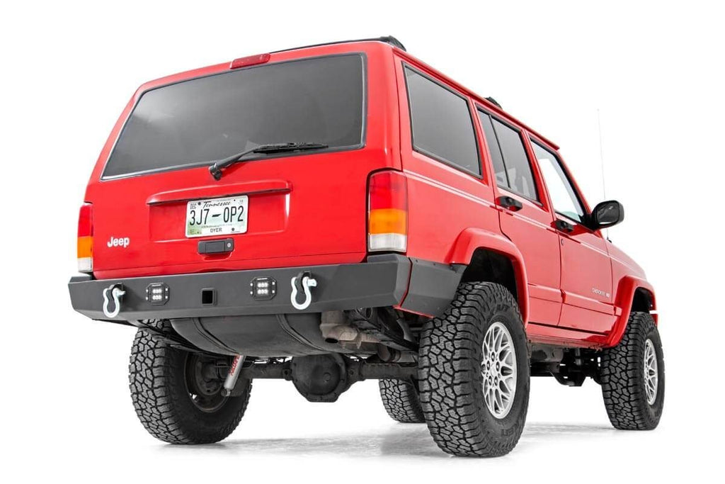 Rough Country Quarter Panel Armor Jeep Rear Lower Quarter Panel Armor for Factory Flare 97-01 Cherokee XJ Rough Country - Rough Country - 10571