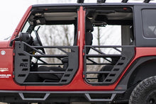 Load image into Gallery viewer, Rough Country Tube Doors Jeep Rear Steel Tube Doors 07-18 Wrangler JK Rough Country - Rough Country - 10587