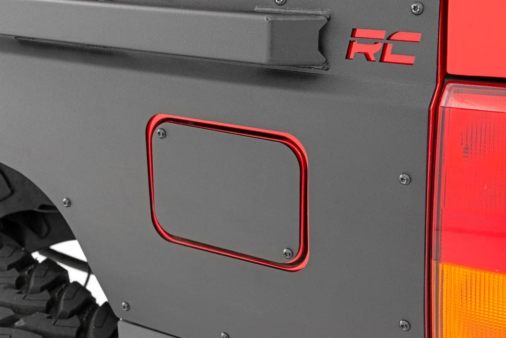 Rough Country Quarter Panel Armor Jeep Rear Upper and Lower Quarter Panel Armor 84-96 Cherokee XJ Rough Country - Rough Country - 10578