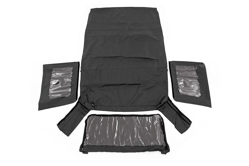 Rough Country Soft Tops Jeep Replacement Soft Top Black 10-18 Wrangler JK 4 Door Rough Country - Rough Country - RC85570.35