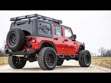 Load image into Gallery viewer, Rough Country Roof Rack Jeep Roof Rack System w/Black-Series LED Lights 07-18 Wrangler JK Rough Country - Rough Country - 10615