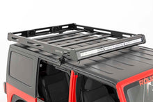 Load image into Gallery viewer, Rough Country Roof Rack Jeep Roof Rack System w/Black-Series LED Lights 07-18 Wrangler JK Rough Country - Rough Country - 10615