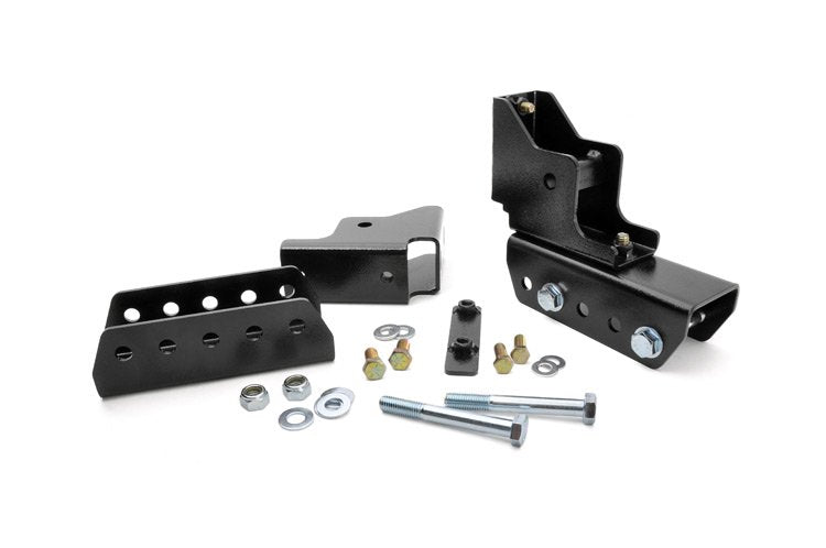 Rough Country Shackles & Lift Shackles Jeep Shackle Relocation Kit 84-01 Cherokee XJ Rough Country - Rough Country - 1117