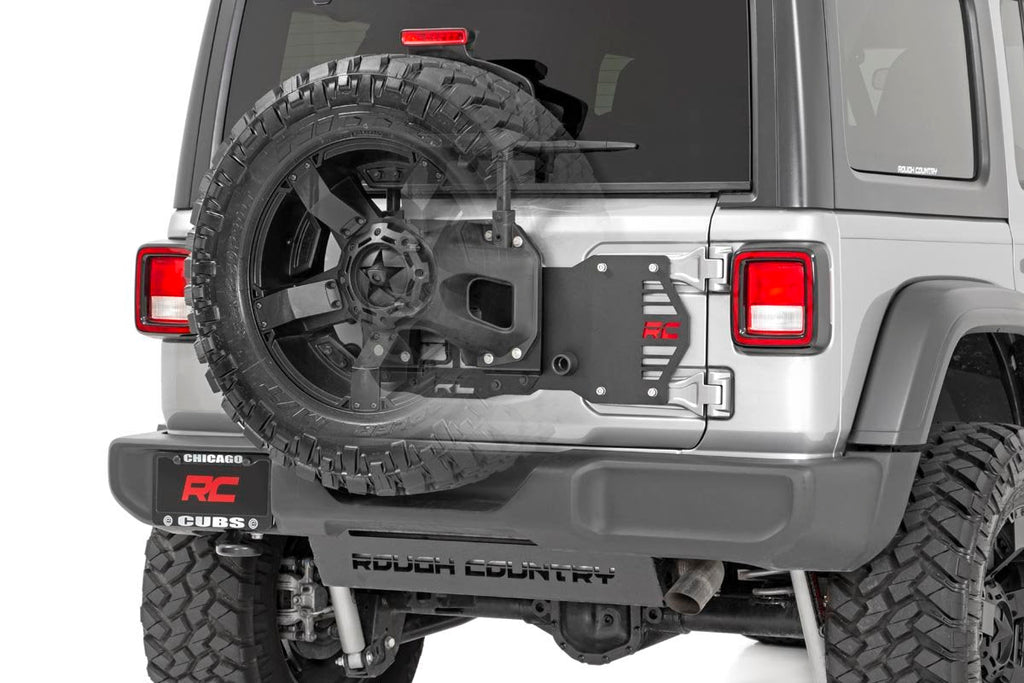 Rough Country Tailgate Armor Jeep Tailgate Reinforcement Kit 18-20 Wrangler JL Rough Country - Rough Country - 10603