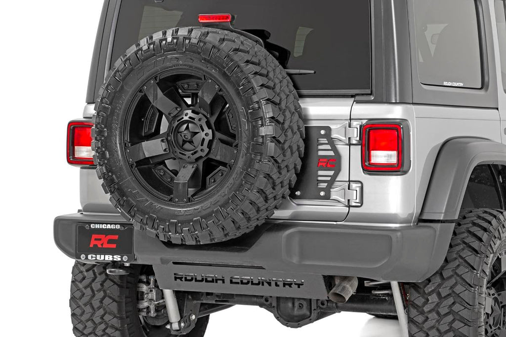 Rough Country Tailgate Armor Jeep Tailgate Reinforcement Kit 18-20 Wrangler JL Rough Country - Rough Country - 10603