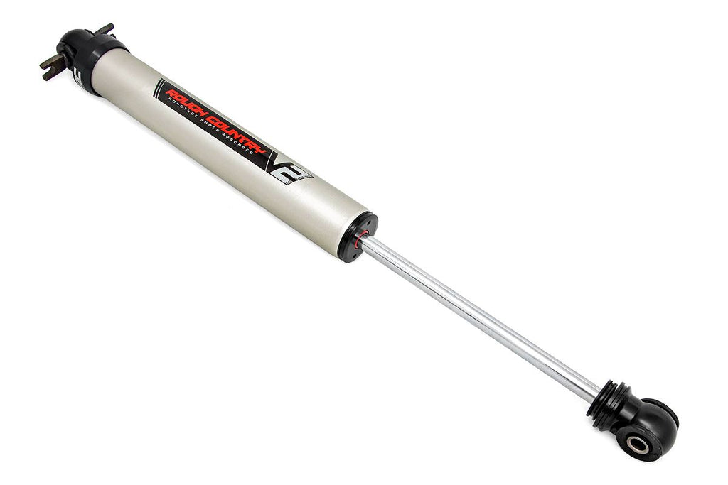 Rough Country Shock Absorber Jeep Wrangler JK 07-18 V2 Rear Shocks Pair 0-3 Inch Rough Country - Rough Country - 760752_A