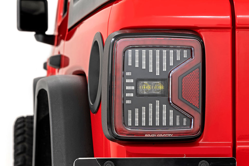 Rough Country Tail light LED Tail light 18-22 Jeep Wrangler JL 4WD Rough Country - Rough Country - RCH5900