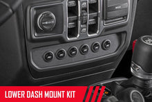 Load image into Gallery viewer, Rough Country Mounting Brackets(Lighting) MLC-6 Multiple Light Controller Lower Dash Mount Kit 18-20 Wrangler JL, 20 Gladiator JT Rough Country - Rough Country - 70964