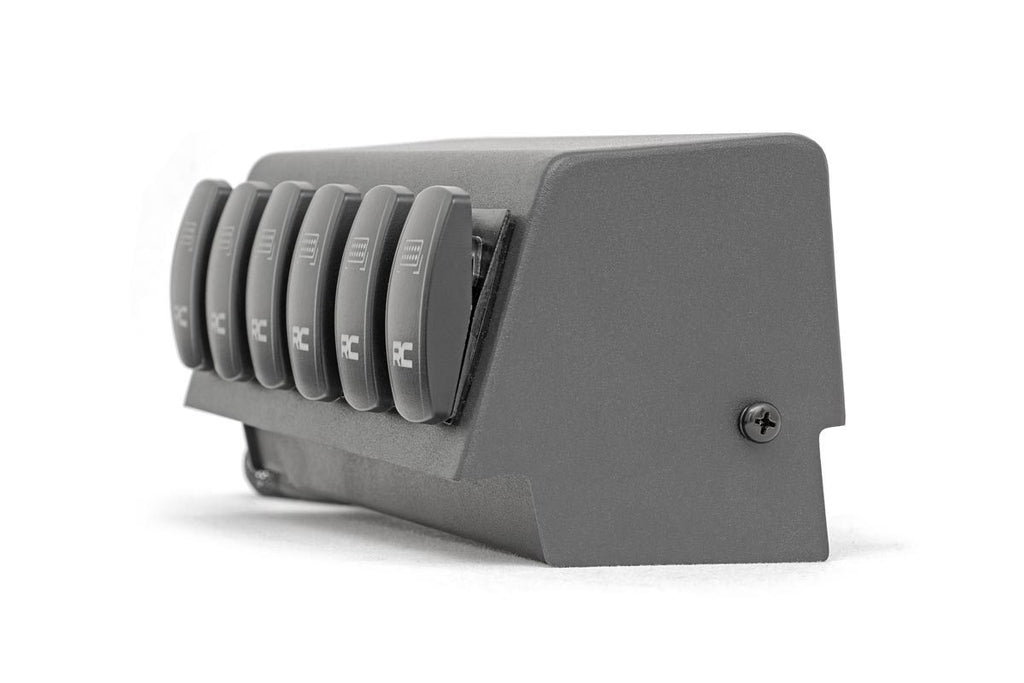 Rough Country Mounting Brackets(Lighting) MLC-6 Multiple Light Controller Upper Dash Mount Kit 18-20 Wrangler JL, 20 Gladiator JT Rough Country - Rough Country - 70963