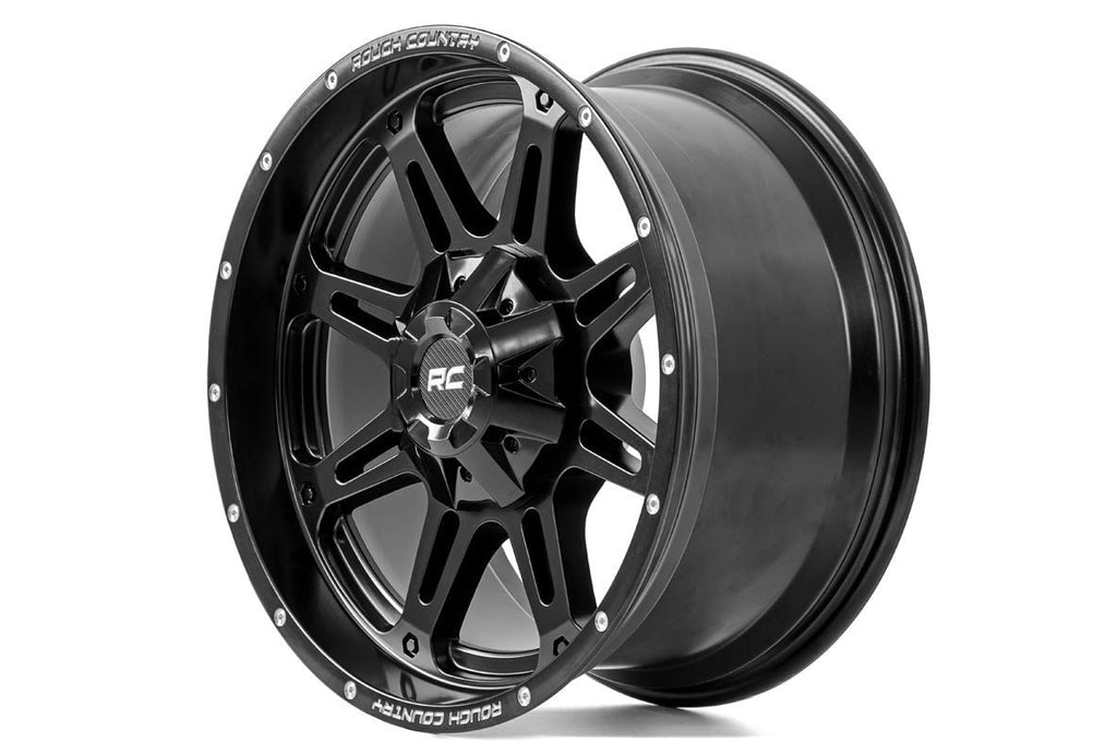 Rough Country Aluminum Wheels One-Piece Series 94 Wheel, 20x10 (5x5 / 5x4.5) Rough Country - Rough Country - 94201013