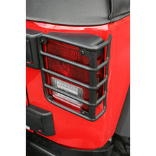 Load image into Gallery viewer, Rugged Ridge Light Covers and Guards Rugged Ridge 07-18 Jeep Wrangler Black Tail Light Euro Guards