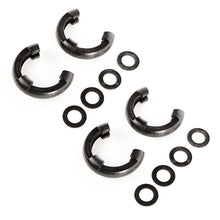 Load image into Gallery viewer, Rugged Ridge Shackle Kits Rugged Ridge 3/4in Black D-Ring Isolator Kit