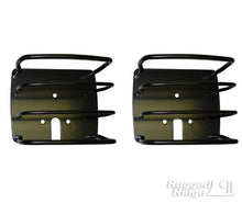 Load image into Gallery viewer, Rugged Ridge Light Covers and Guards Rugged Ridge 76-06 Jeep CJ / Jeep Wrangler Black Euro Tail Light Guards