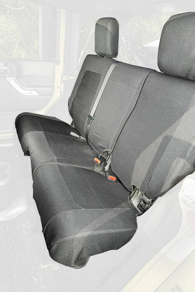 Rugged Ridge Seat Covers Rugged Ridge E-Ballistic Seat Cover Rear Black 07-10 JK 4Dr