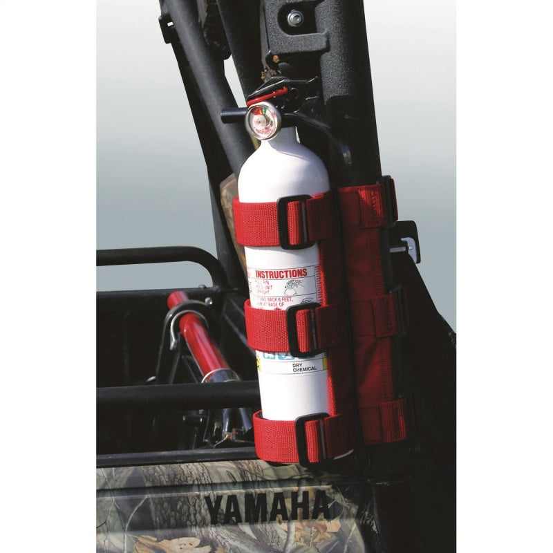 Rugged Ridge Dash & Interior Trim Rugged Ridge Fire Extinguisher Holder Red