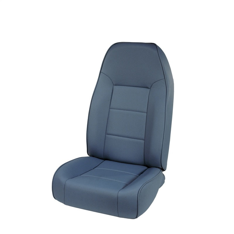 Rugged Ridge Seat Brackets & Frames Rugged Ridge High-Back Front Seat Non-Recline Blue 76-02 CJ&Wrang