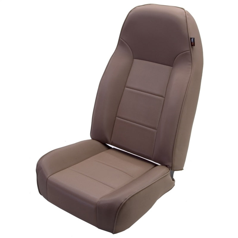 Rugged Ridge Seat Brackets & Frames Rugged Ridge High-Back Front Seat Non-Recline Tan 76-02 CJ&Wrangl