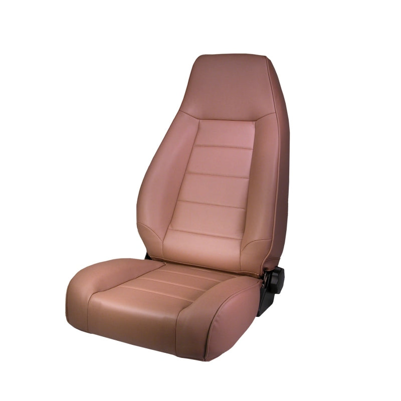 Rugged Ridge Seat Brackets & Frames Rugged Ridge High-Back Front Seat Reclinable Tan 76-02 CJ&Wrangle