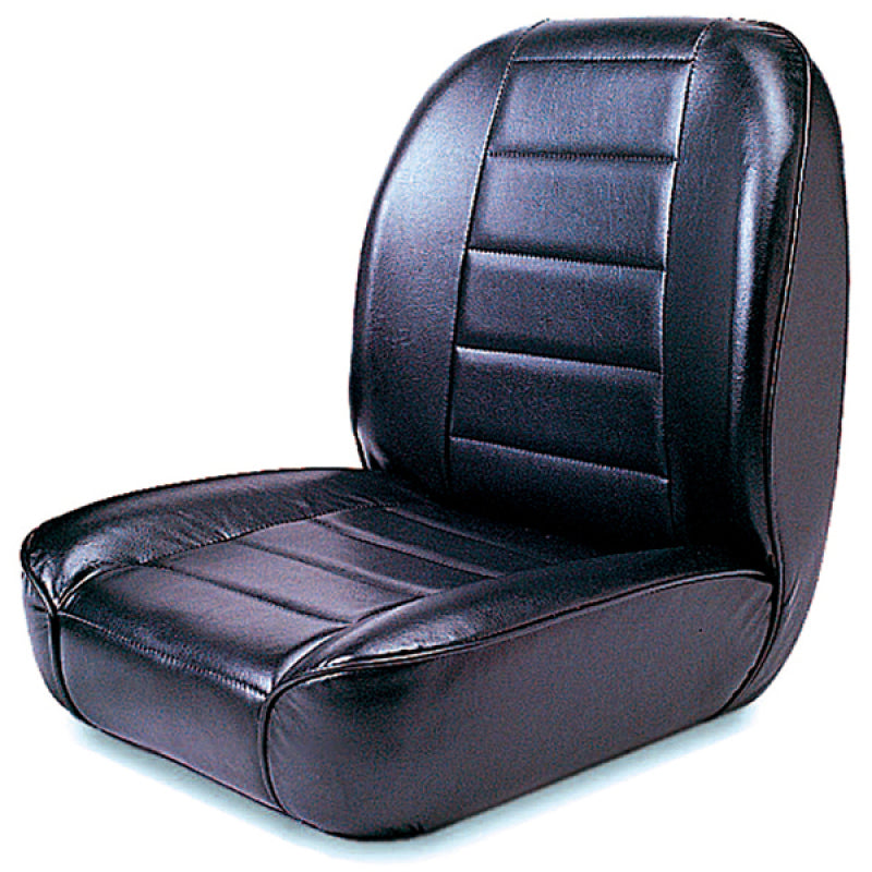 Rugged Ridge Seat Brackets & Frames Rugged Ridge Low-Back Front Seat Non-Recline Black 55-86 CJ