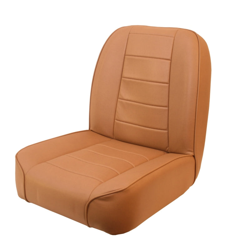 Rugged Ridge Seat Brackets & Frames Rugged Ridge Low-Back Front Seat Non-Recline Tan 55-86 CJ