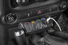 Load image into Gallery viewer, Rugged Ridge Dash &amp; Interior Trim Rugged Ridge Lower Switch Panel Kit 11-18 Jeep Wrangler JK/JKU
