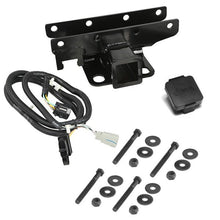 Load image into Gallery viewer, Rugged Ridge Hitch Accessories Rugged Ridge Receiver Hitch Kit Jeep Logo 07-18 Jeep Wrangler