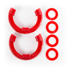 Load image into Gallery viewer, Rugged Ridge Shackle Kits Rugged Ridge Red 3/4in D-Ring Isolator Kit