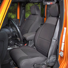 Load image into Gallery viewer, Rugged Ridge Seat Covers Rugged Ridge Seat Cover Kit Black 11-18 Jeep Wrangler JK 4dr