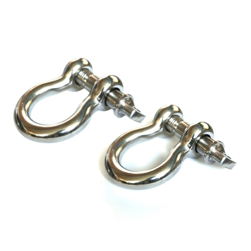 Rugged Ridge Shackle Kits Rugged Ridge Stainless Steel 3/4in D-Shackles