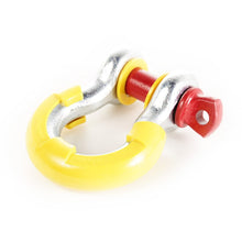 Load image into Gallery viewer, Rugged Ridge Shackle Kits Rugged Ridge Yellow 3/4in D-Ring Isolator Kit