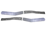 Jeep CJ Front Frame Stiffeners For 76-86 CJ5/CJ7 Pair Raw .125 Inch Steel Rust Busters - Rust Buster Frame Repair - RB1005
