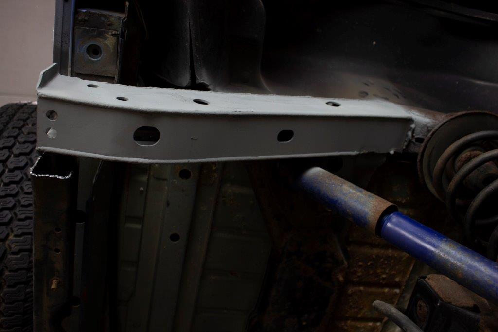 Rust Buster Frame Repair Vehicle Frame Assembly Jeep TJ Rear Frame Section Passenger Side For 97-06 Jeep TJ Wrangler Rust Buster - Rust Buster Frame Repair - RB4020R