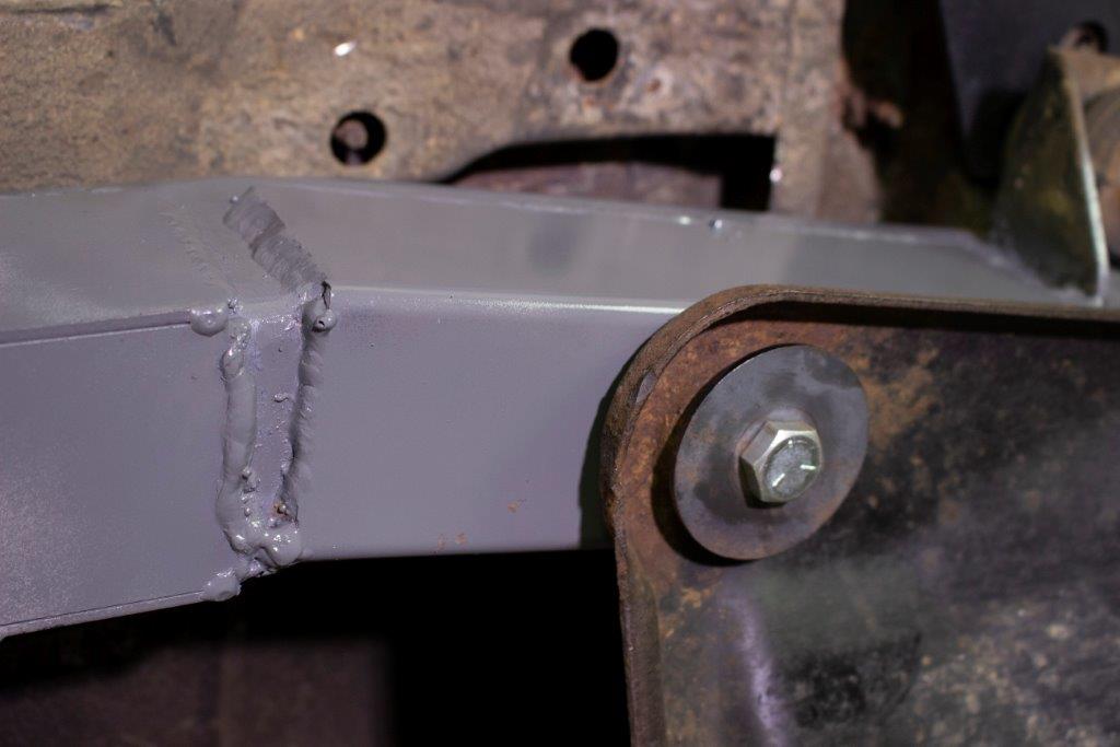 Rust Buster Frame Repair Skid Plates Jeep YJ Center Frame Skid Plate Mount Driver Side For 87-95 Jeep YJ Wrangler Rust Buster - Rust Buster Frame Repair - RB2014L