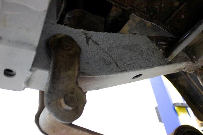 Rust Buster Frame Repair Frame Shackle Mount Jeep YJ Rear Shackle Mount Section Passenger Side For 87-95 Jeep YJ Wrangler Rust Buster - Rust Buster Frame Repair - RB2002R