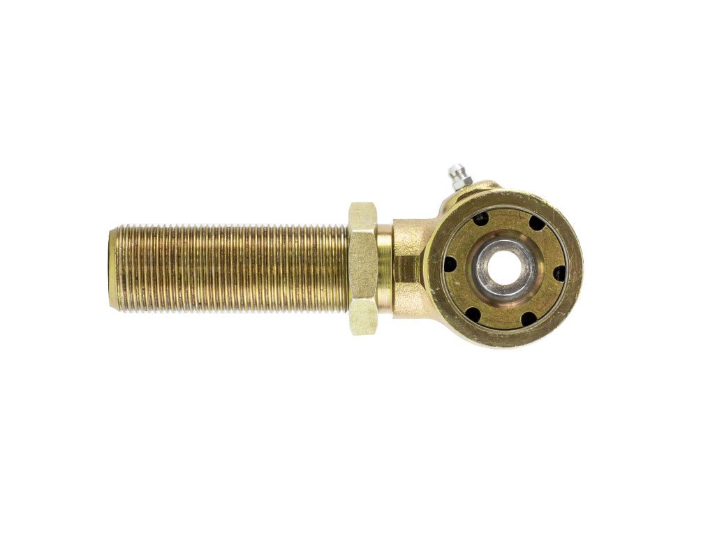Rusty's Off Road Products RUSTY'S 2" FORGED FLEX END - 1-1/4" RH THREAD WITH 7/16" BORE HOLE