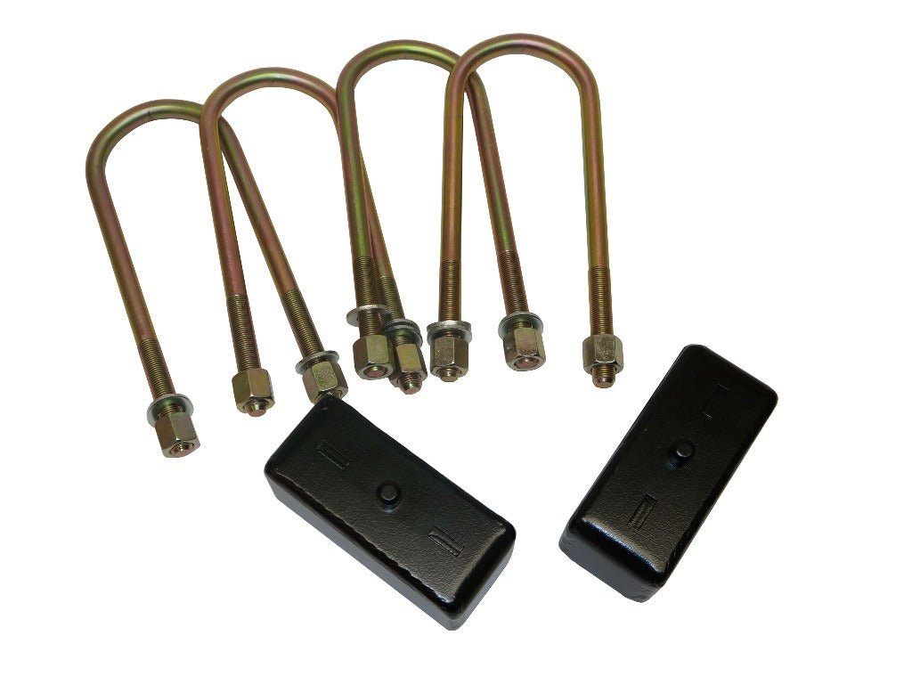 Rusty's Off Road Products Rusty's 2" Steel Block Kit w/ U-Bolts