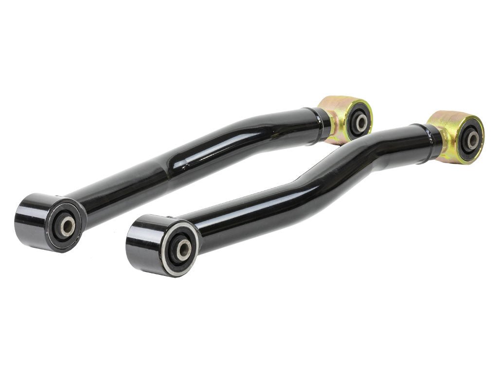 Rusty's Off Road Products Rusty's Adjustable Front Lower Control Arms w/ Forged Rubber End - High Clearance (JK)