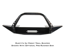 Load image into Gallery viewer, Rusty's Off Road Products Rusty's Bumper - Front Trail Bumper w/ Upright Winch Mount - XJ