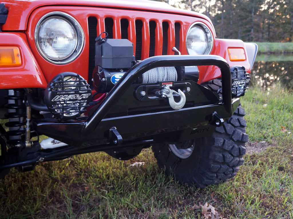 Rusty's Off Road Products Rusty's Bumper - Trail Front - YJ Wrangler
