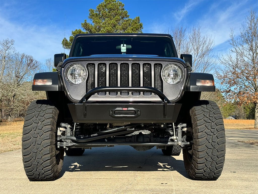 Rusty's Off Road Products Rusty's Bumper - Xtreme Trail Front Bumper w/ Winch Protection Bar - (JL,JT)