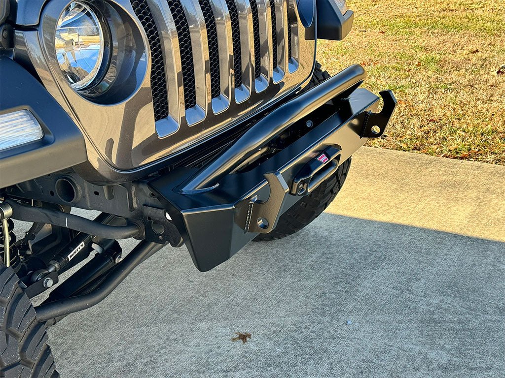Rusty's Off Road Products Rusty's Bumper - Xtreme Trail Front Bumper w/ Winch Protection Bar - (JL,JT)