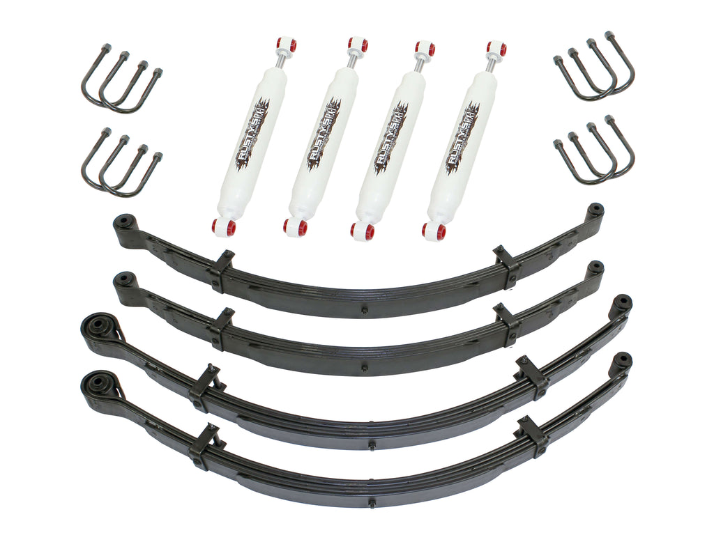 Rusty's Off Road Products Rusty's CJ 3" Spring Pack Kit ('53-'75 CJ-5 & CJ-6)