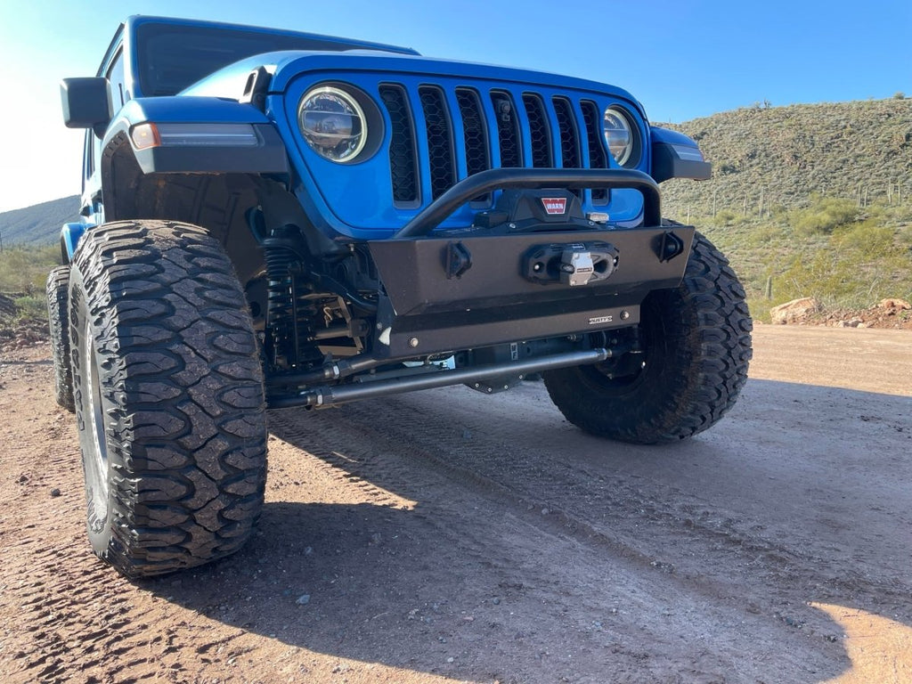 Rusty's Off Road Products Skid Plates Rusty's Factory Front Bumper Skid Plate- JL Wrangler / JT Gladiator