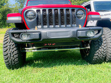Load image into Gallery viewer, Rusty's Off Road Products Skid Plates Rusty's Front Bumper Skid Plate with Cutout Panel - JL Wrangler / JT Gladiator
