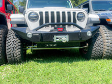 Load image into Gallery viewer, Rusty's Off Road Products Skid Plates 392 Rusty's Front Bumper Skid Plate with Cutout Panel - JL Wrangler / JT Gladiator