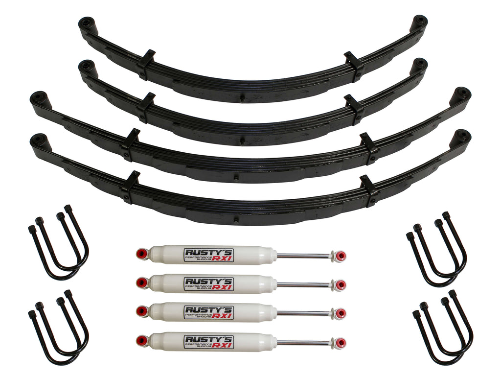 Rusty's Off Road Products Rusty's FSJ 3.5" - 4" Full Size Spring Pack Lift Kit