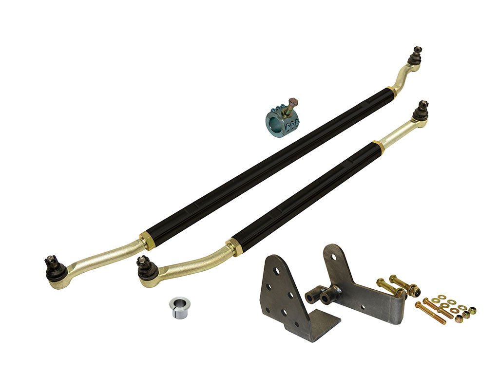 Rusty's Off Road Products Rusty's HD Steering System - JK Wrangler - Drag Link Flip Configuration